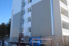 Julkisivulaatoitustyö